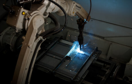 Panasonic Robotic Welder at work at CSM