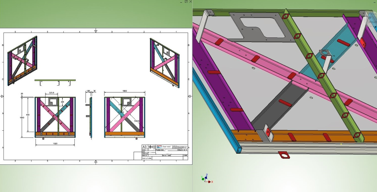 example of 3D models and drawings used at CSM to bring products to life