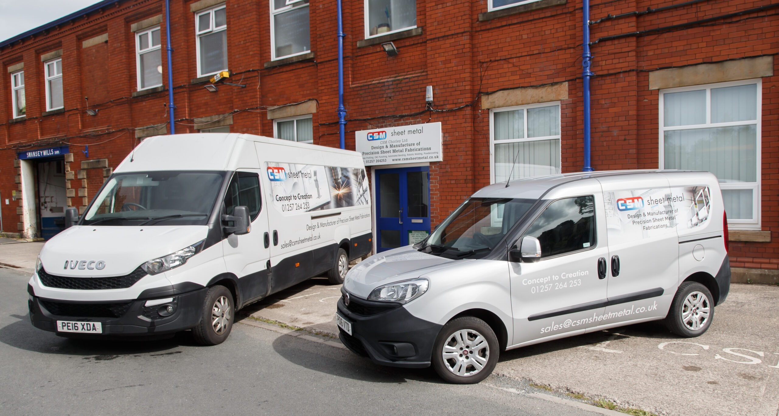 CSM Delivery vans only part of fleet